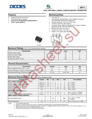 IMT17-7 datasheet  